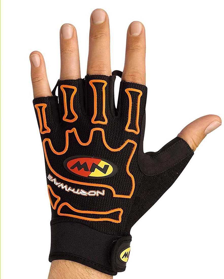 Велоперчатки NORTHWAVE C89142006 BLACK-ORANGE M